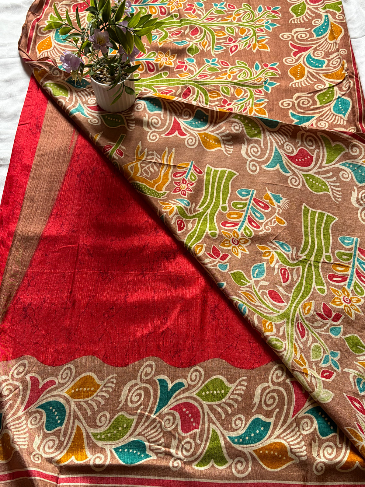 Alpona Kotha- Red